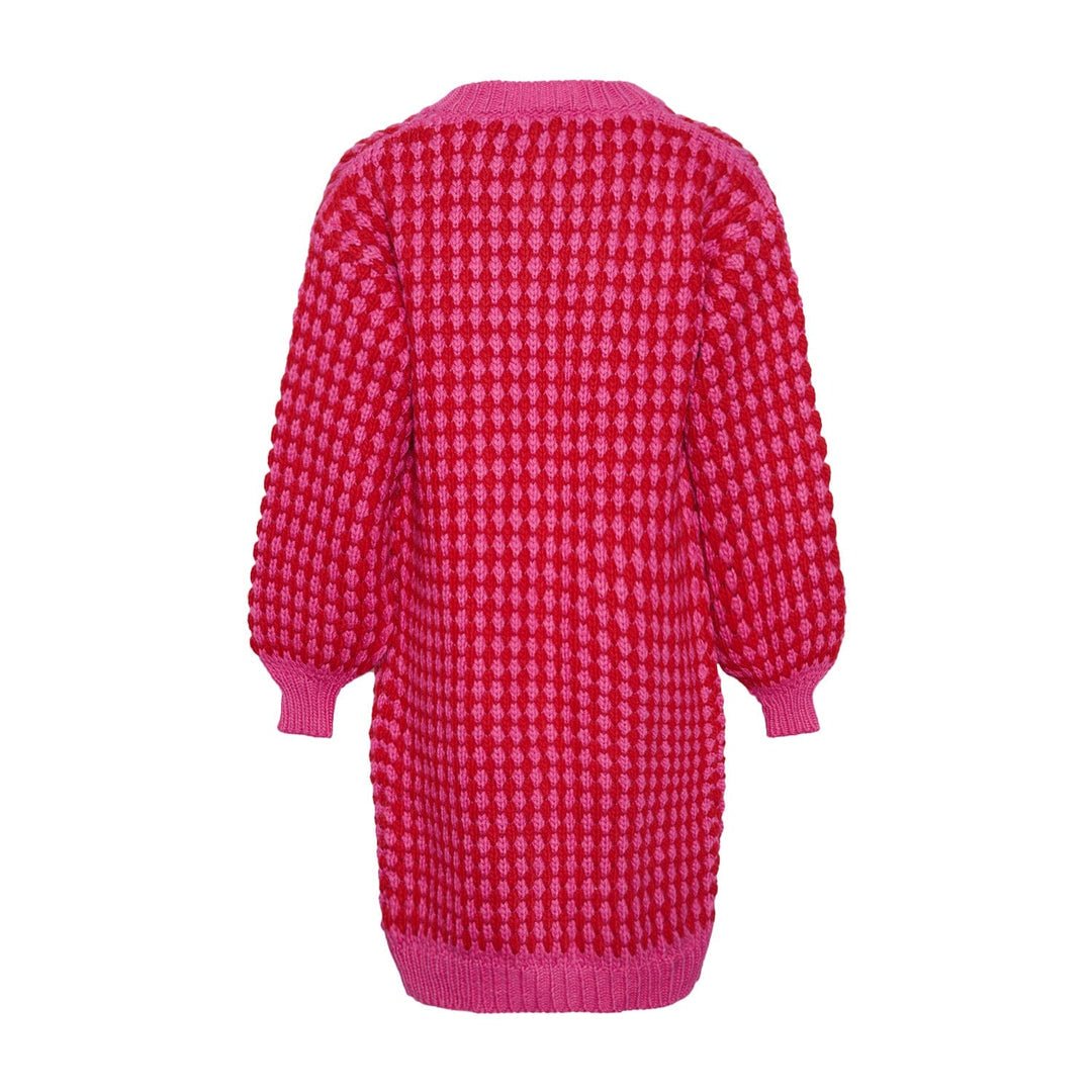 Liberte Essentiel Cardigan - Gio Cardigan Pink Red Mix - XS/S - Diversita - 