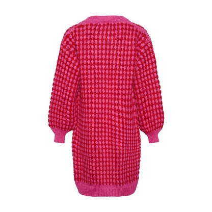 Liberte Essentiel Cardigan - Gio Cardigan Pink Red Mix - XS/S - Diversita - 