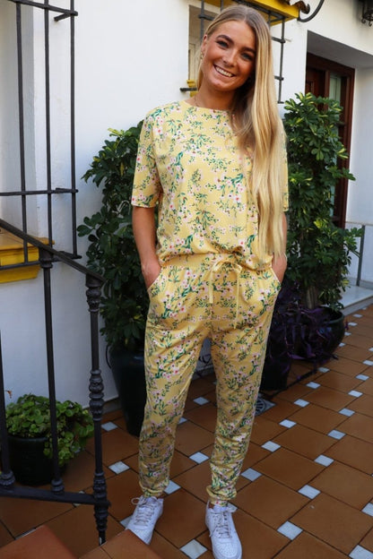 Liberte Essentiel Kjole - Alma Pants Yellow Green &quot;PREORDER APRIL&quot; - XS/S - - Diversita -