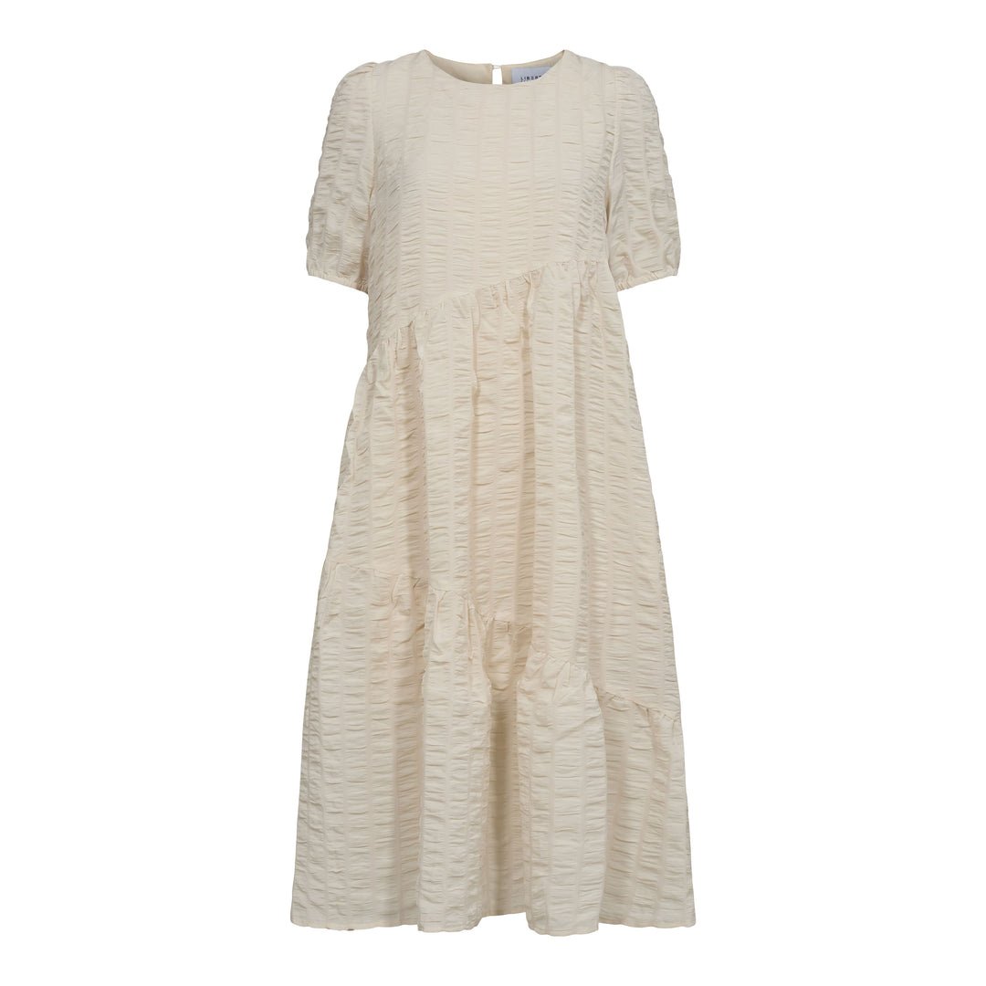 Liberte Essentiel Kjole - Olise Dress Creme &quot;NYHED&quot; - XS - - Diversita -