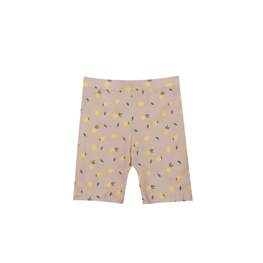 Liberte Essentiel Shorts - Alma Bicycle Shorts (Kids) Beige Lemon &quot;NYHED&quot; - 86/92 - - Diversita -