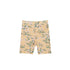 Liberte Essentiel Shorts - Alma Bicycle Shorts (Kids) Yellow Green Flower "NYHED" - 86/92 - - Diversita -