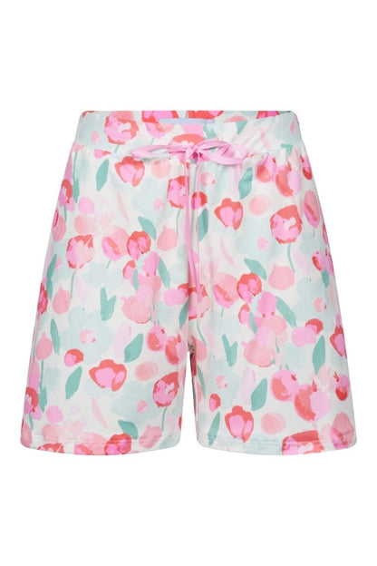 Liberte Essentiel Shorts - Alma Shorts Mint Pink Flower &quot;NYHED&quot; - XS/S - Diversita - 