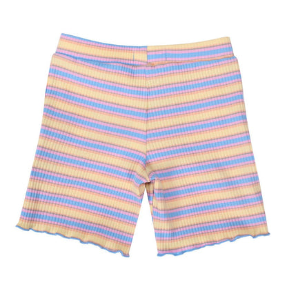 Liberte Essentiel Shorts - Natalia Shorts Kids Yellow Rose Stripe &quot;NYHED&quot; - 86/92 - - Diversita -