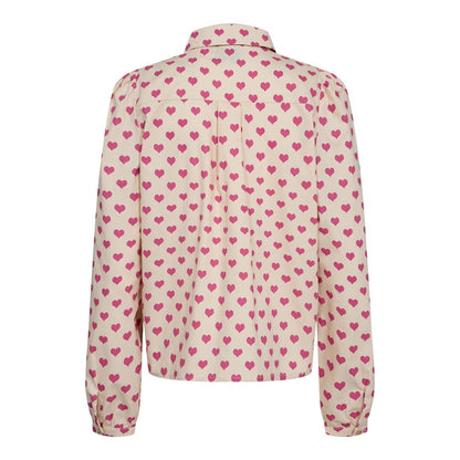 Liberte Essentiel Skjorte - Flora Ls Blouse Pink Heart &quot;NYHED&quot; - XS - - Diversita -