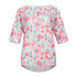 Liberte Essentiel T - shirt - Alma Tshirt Mint Pink Flower "NYHED" - XS/S - Diversita - 