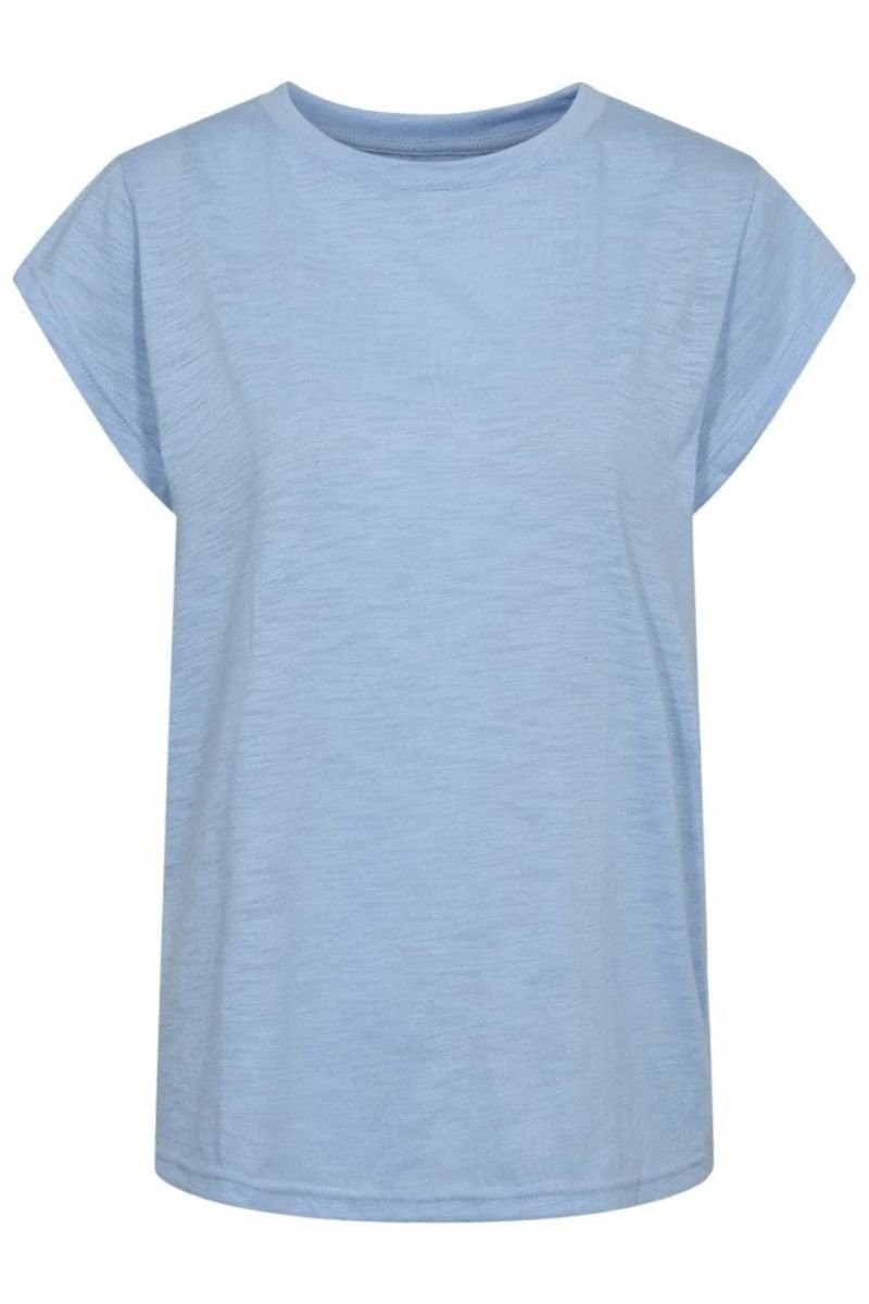 Liberte Essentiel T - shirt - Ulla Tshirt Light Blue - XS - Diversita - 