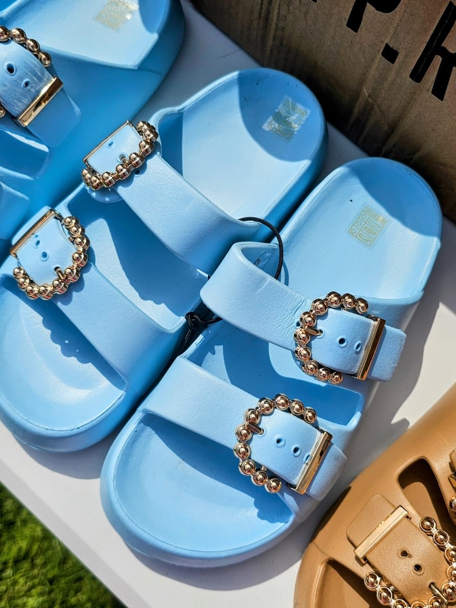 Mulanka Sandaler - Flip Flops Blue - 36 - Diversita - 