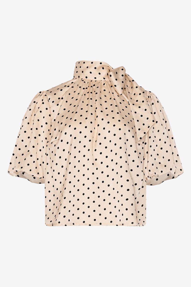 Noella Bluse - Kesha Blouse Carmine Blush Print - XS - Diversita - 