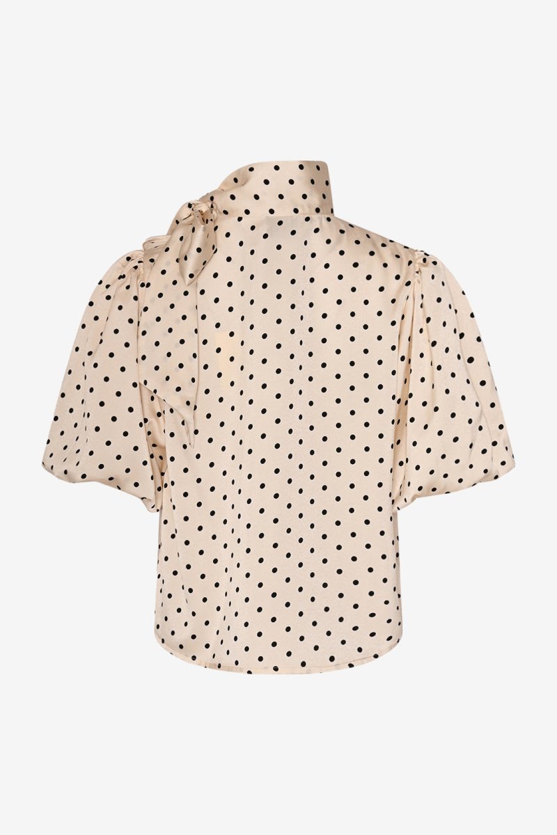 Noella Bluse - Kesha Blouse Carmine Blush Print - XS - Diversita - 