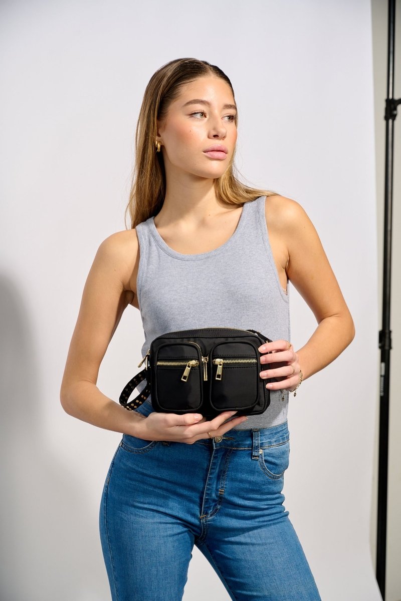 Noella Håndtaske - Kendra Nylon Bag Black - Diversita - 