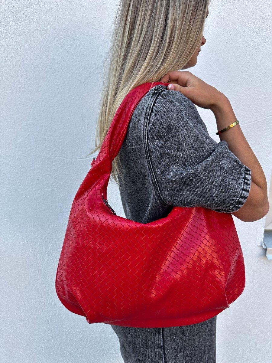 Noella Håndtaske - Penny Hobo Bag Red - Diversita - 