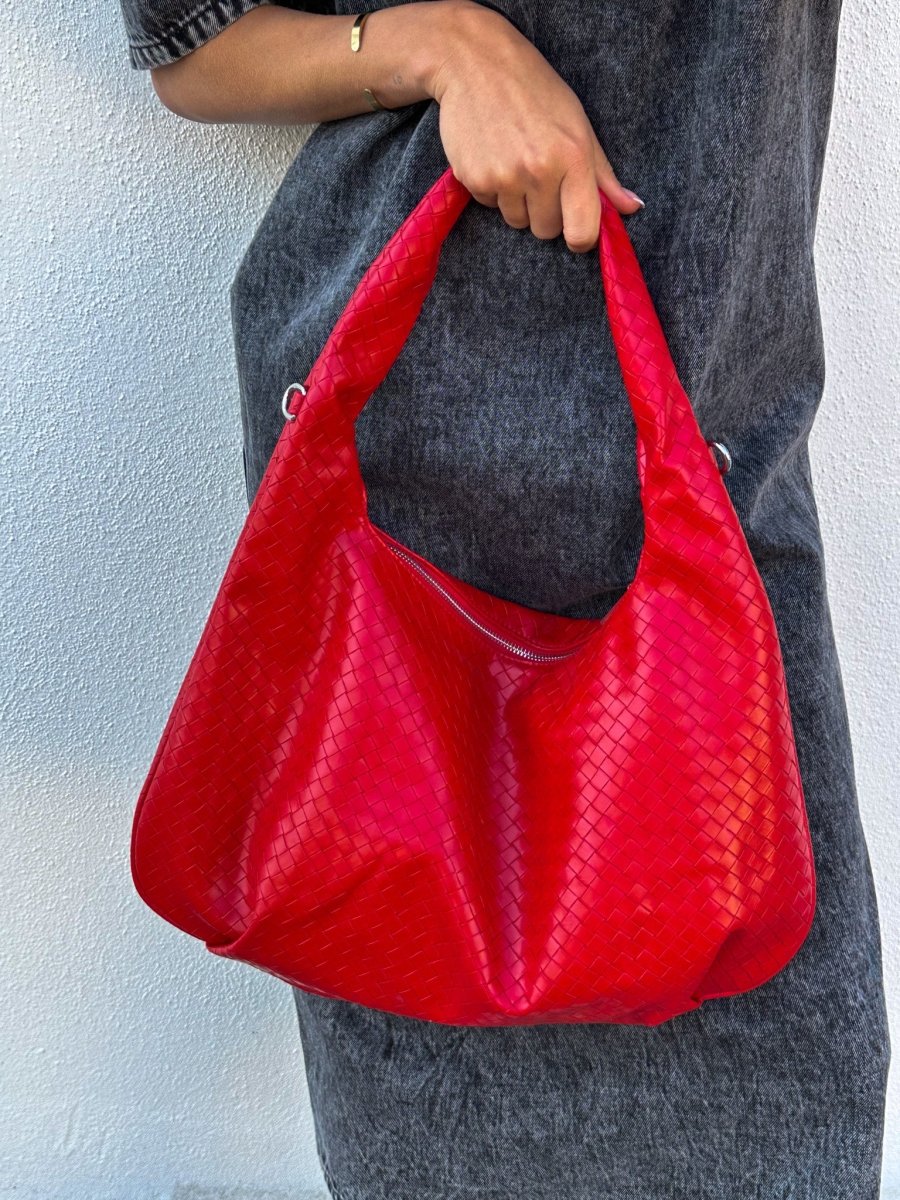 Noella Håndtaske - Penny Hobo Bag Red - Diversita - 