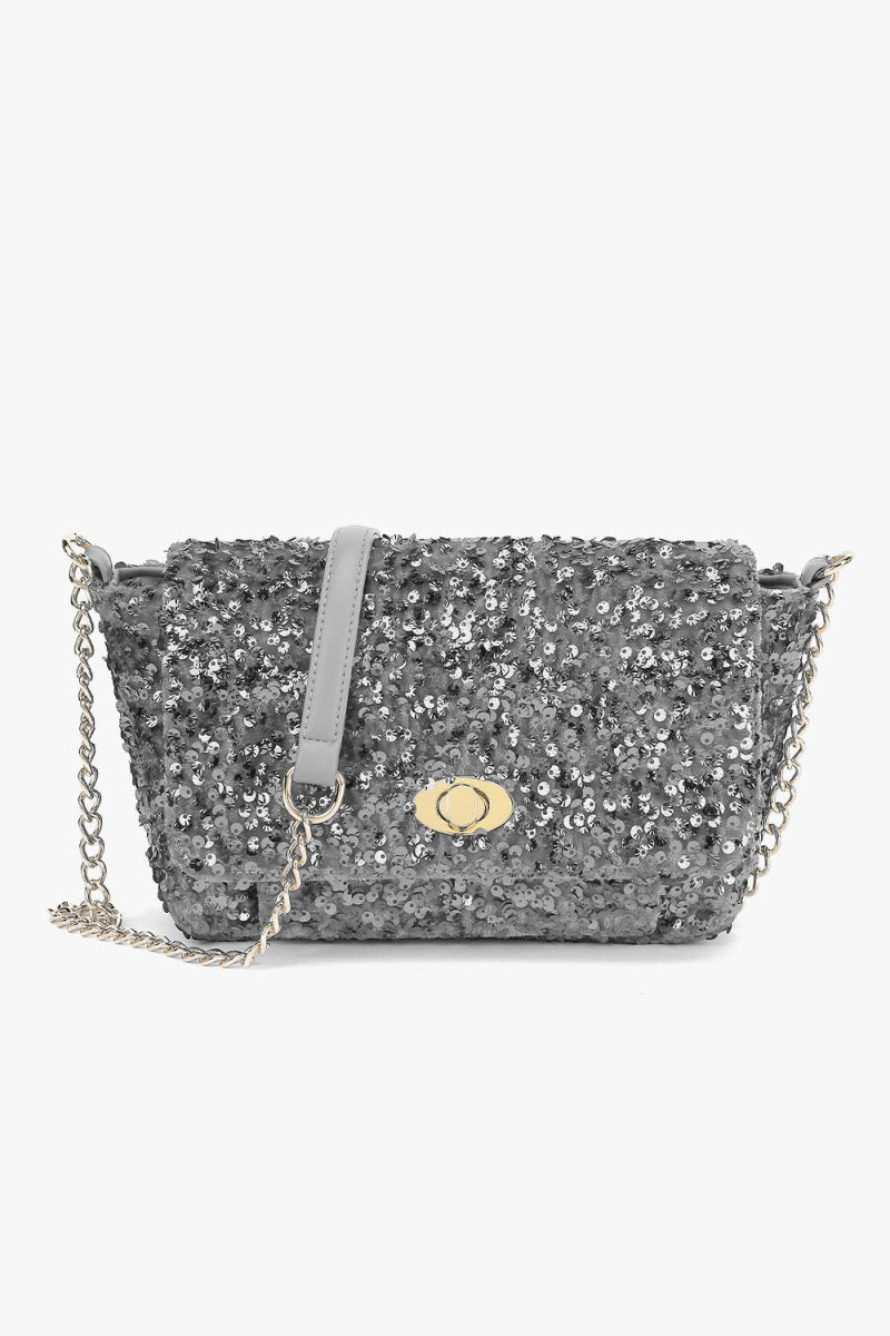 Noella Håndtaske - Teagan Bag Asphalt Silver Grey - H 14 x B 22 x D 8 - Diversita - 