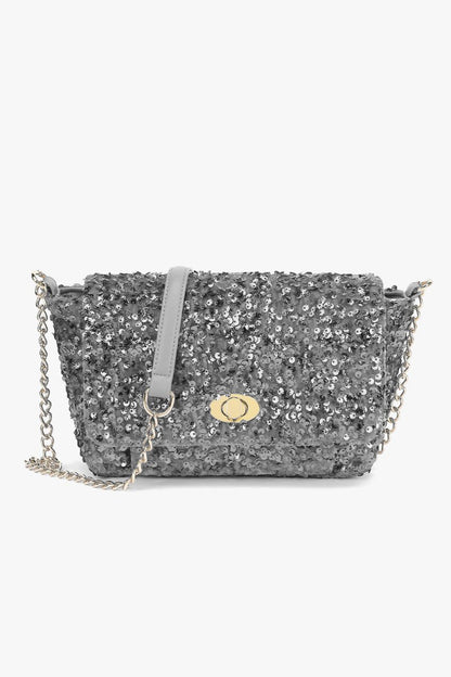 Noella Håndtaske - Teagan Bag Asphalt Silver Grey - H 14 x B 22 x D 8 - Diversita - 