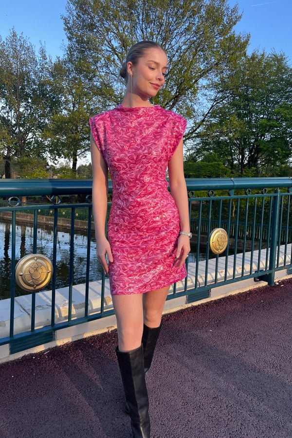 Noella Kjole - Kali Dress Candy Pink - XS - Diversita - 