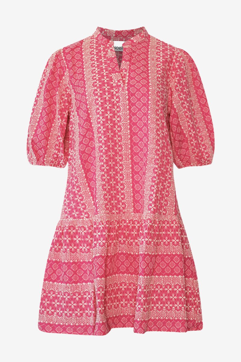 Noella Kjole - Lillianna Dress Pink Sugar Combo - XS - Diversita - 