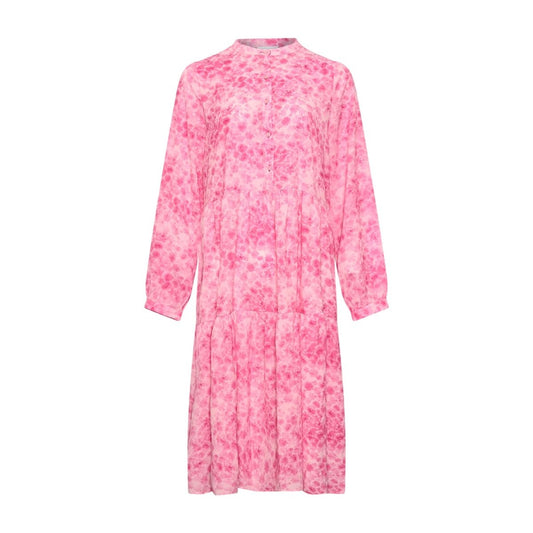 Noella Kjole - Lipe Dress Trudy Pink Print "NYHED" - XS - - Diversita -