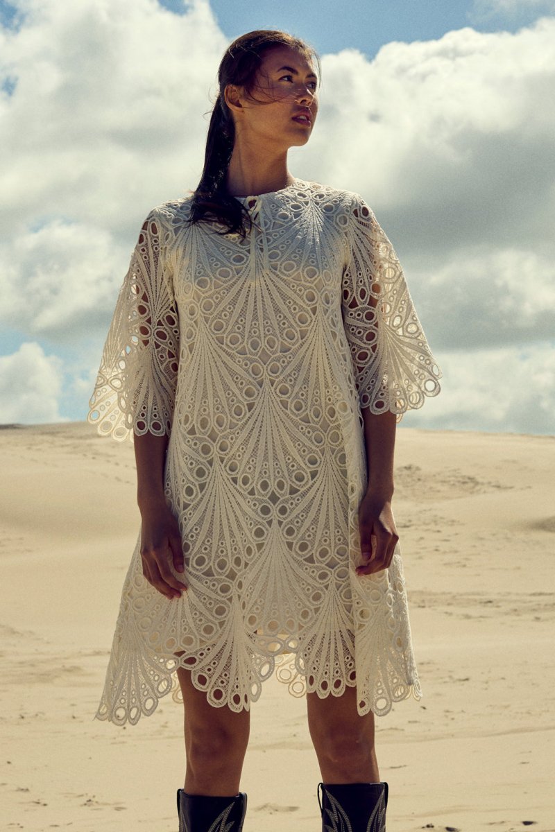 Noella Kjole - Noella Kalona Dress Ivory - XS - Diversita - 