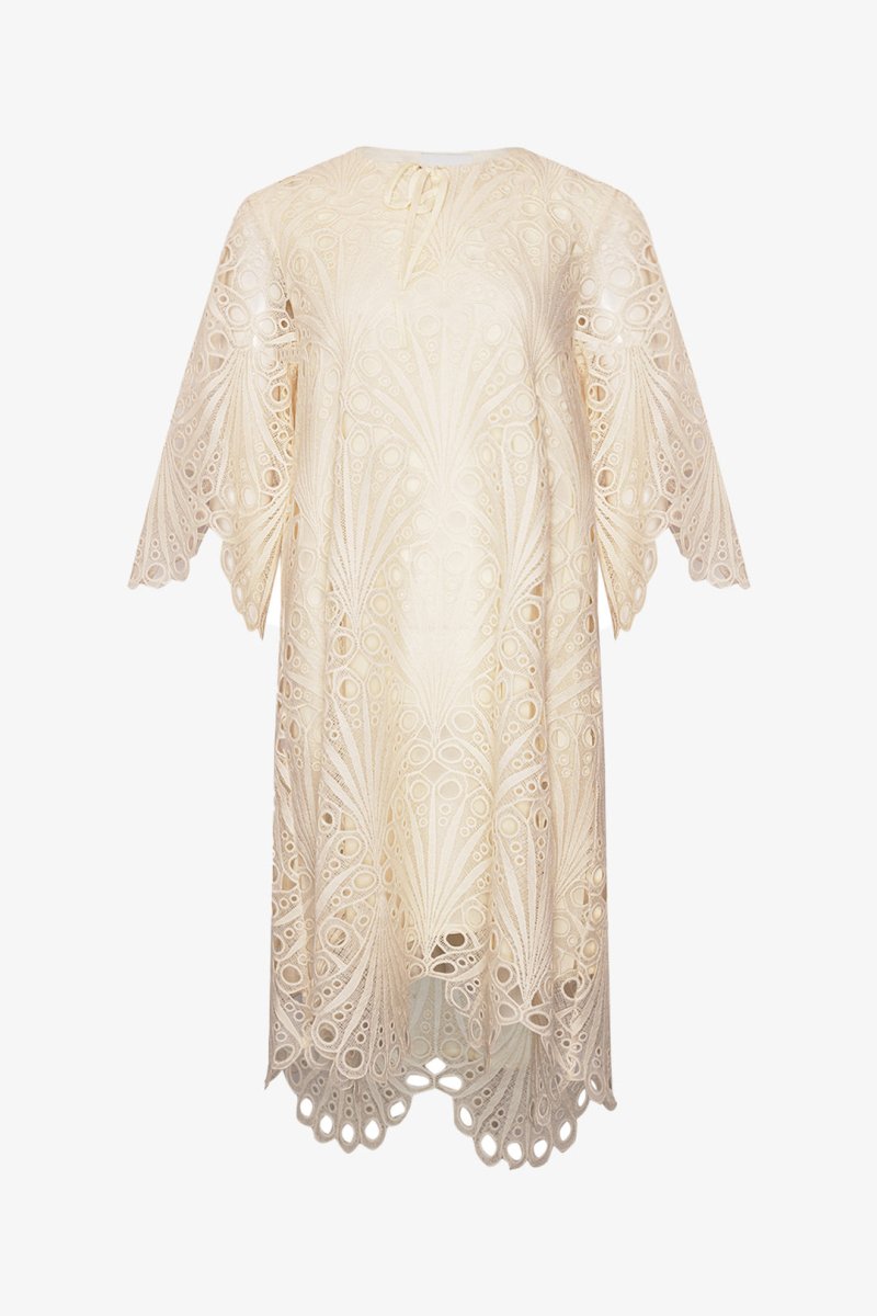 Noella Kjole - Noella Kalona Dress Ivory - XS - Diversita - 