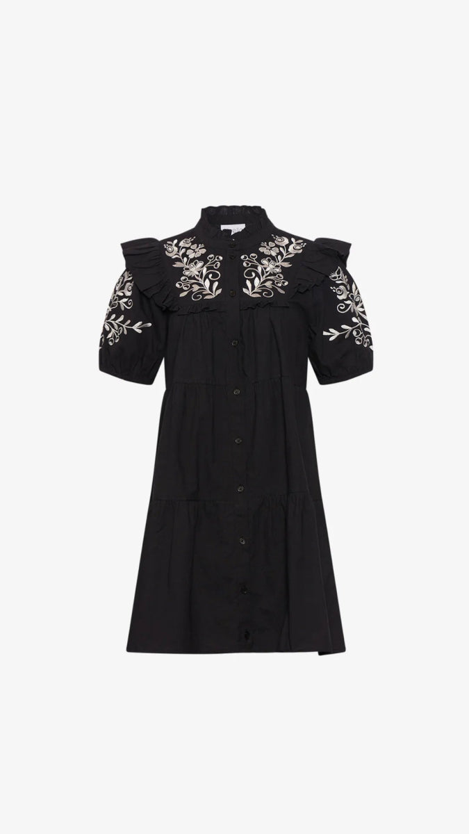 Noella Kjole - Noella Sidney Dress Black &quot;NYHED&quot; - XS - - Diversita -