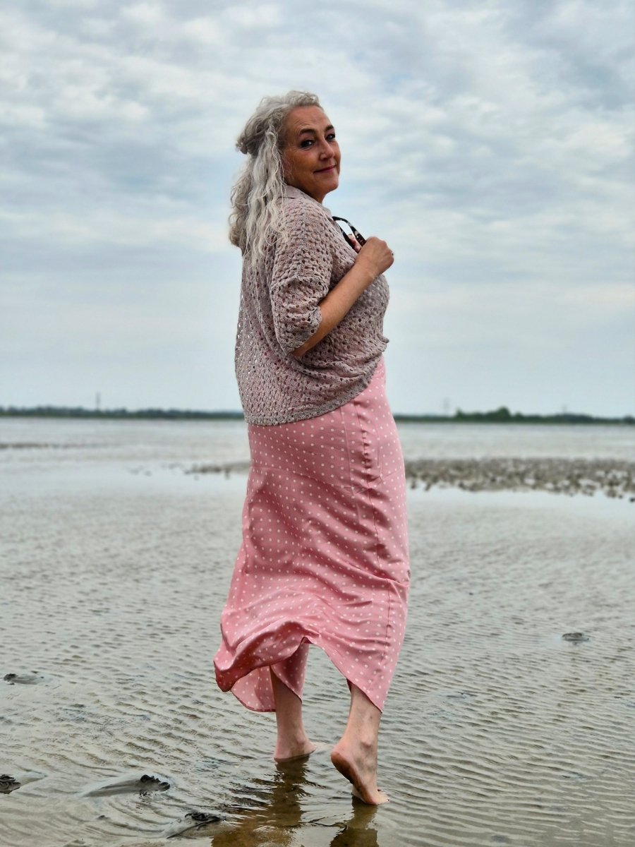 Noella Nederdel - Kenya Skirt Carmine Blush Print - XS - Diversita -