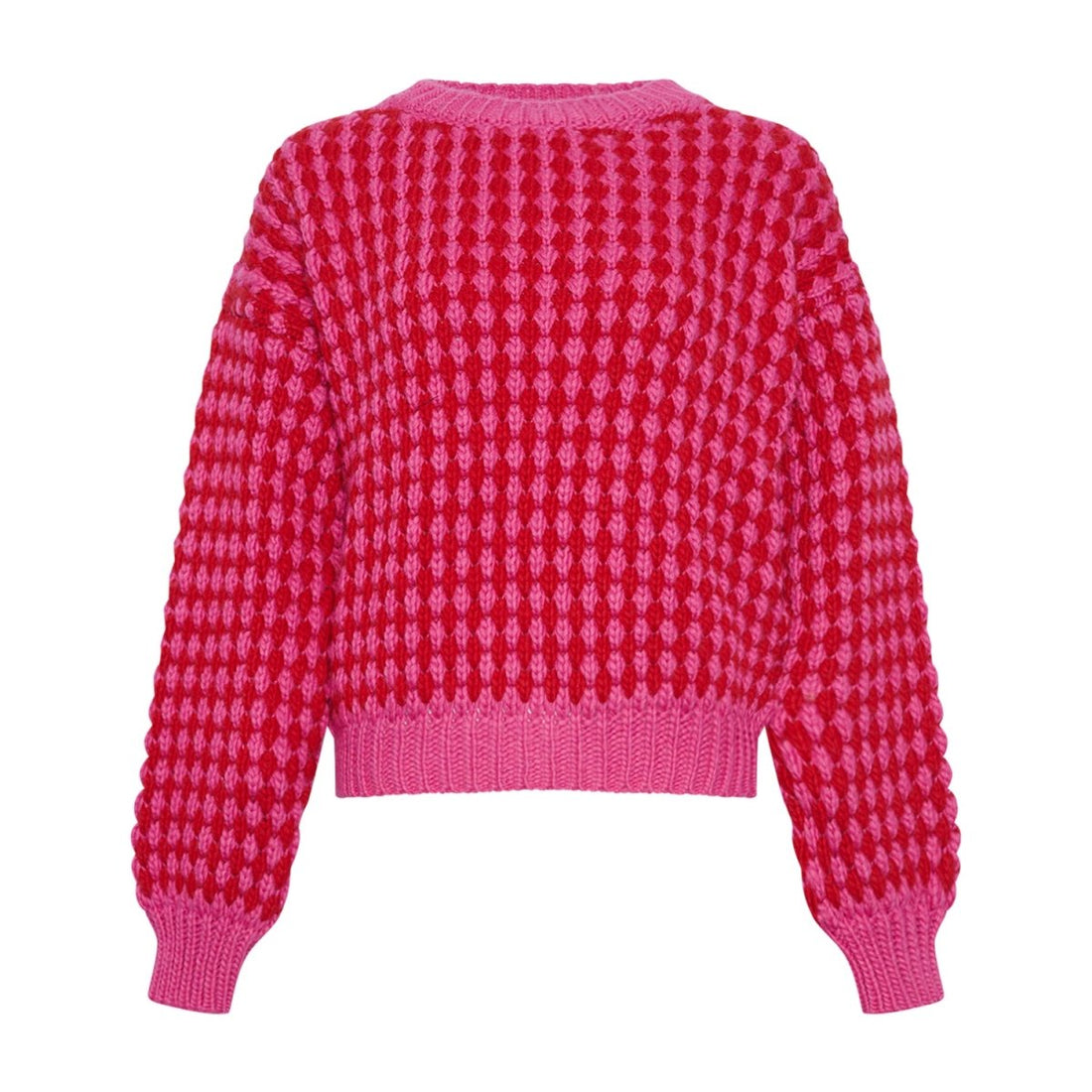 Noella Sweater - Gio Knit Jumper Pink Red Mix - XS/S - Diversita -