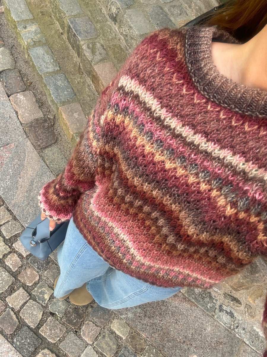 Noella Sweater - Gio Knit Sweater Rust Mix - XS/S - Diversita - 