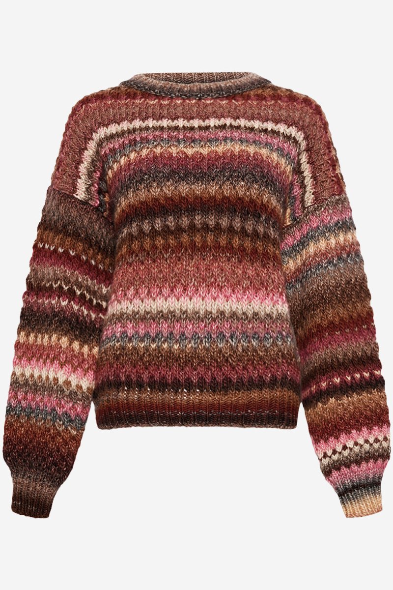 Noella Sweater - Gio Knit Sweater Rust Mix - XS/S - Diversita - 