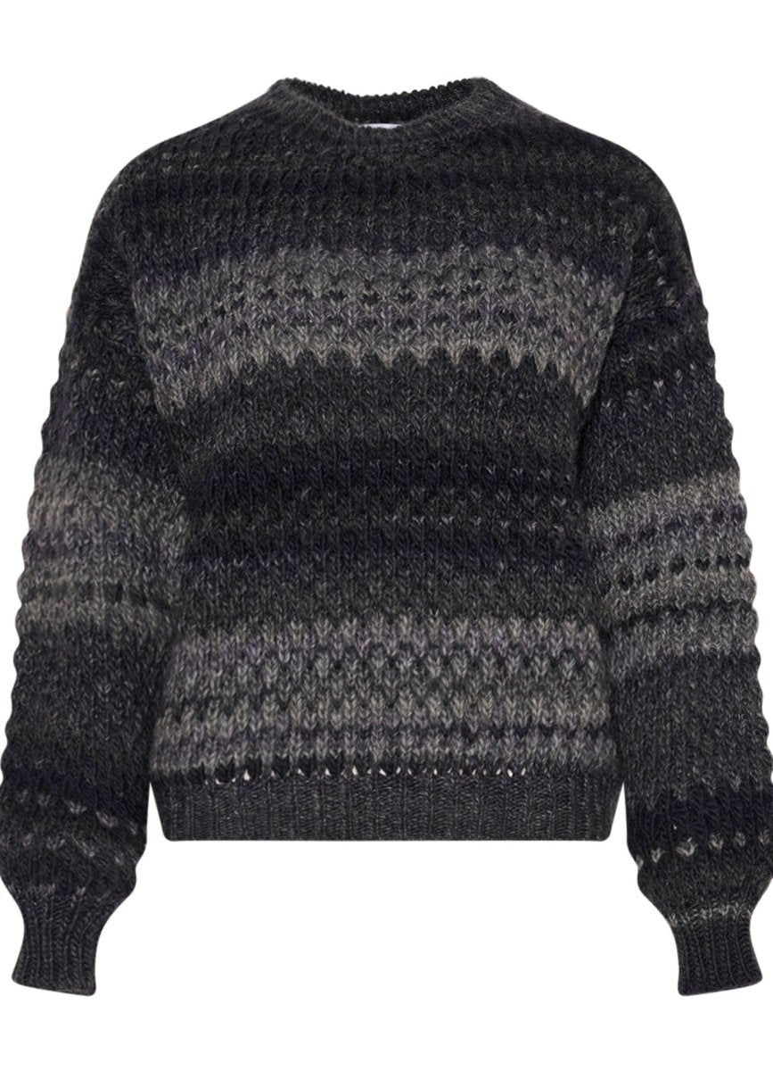 Noella Sweater - Gio Sweater Black Mix - XS/S - Diversita -