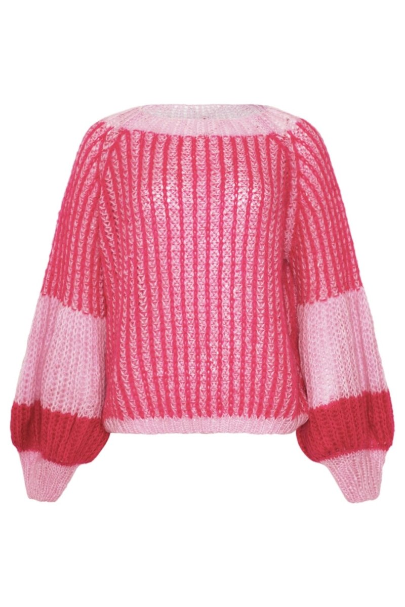 Noella Sweater - Liana Knit Sweater Pink Bubblegum - XS/S - Diversita - 