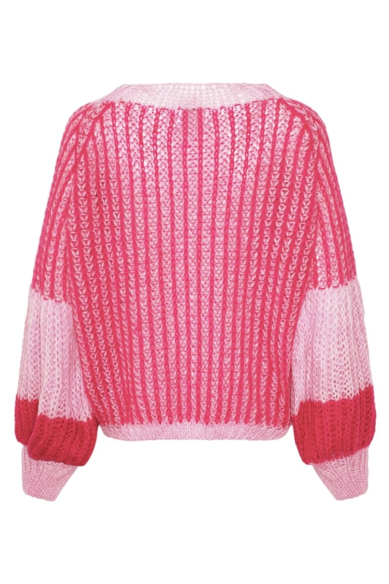 Noella Sweater - Liana Knit Sweater Pink Bubblegum - XS/S - Diversita - 