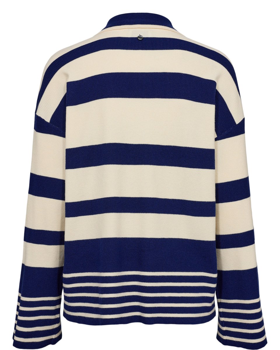 NUMPH Bluse - Numoniqui Two Stripe Pullover - XS - Diversita - 