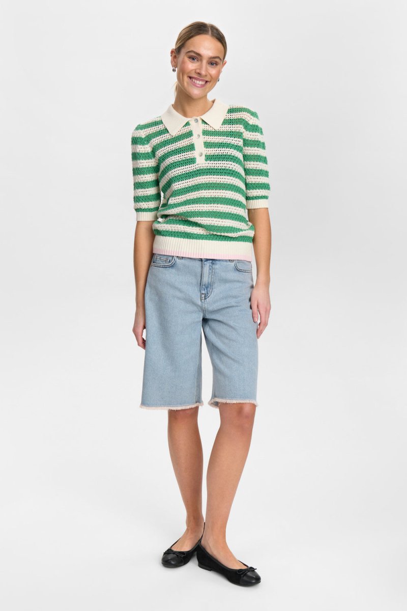 NUMPH Bluse - NUVILLIA SS PULLOVER - XS - Diversita - 