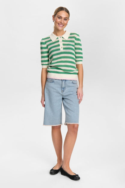 NUMPH Bluse - NUVILLIA SS PULLOVER - XS - Diversita - 