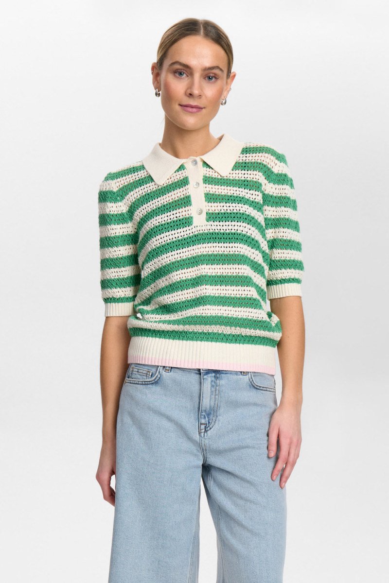 NUMPH Bluse - NUVILLIA SS PULLOVER - XS - Diversita - 