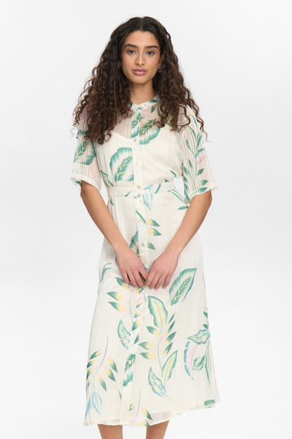 NUMPH Kjole - NUKYNDALL SS DRESS - 34 - Diversita - 