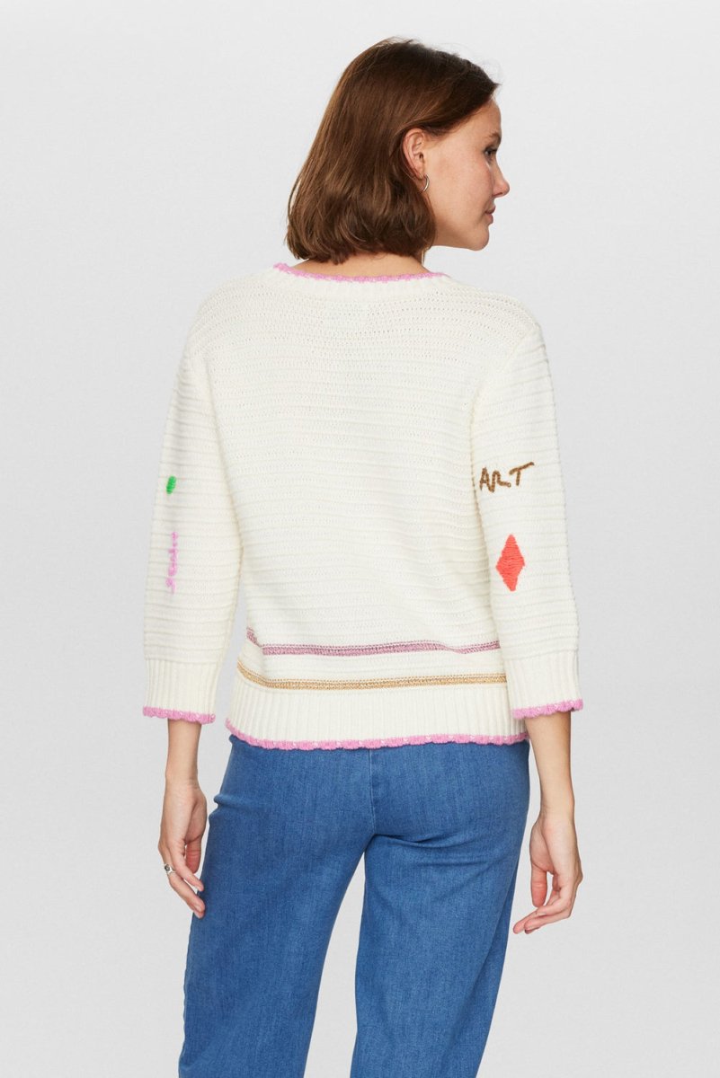 NUMPH Sweater - Nuartsy Pullover - XS - Diversita - 