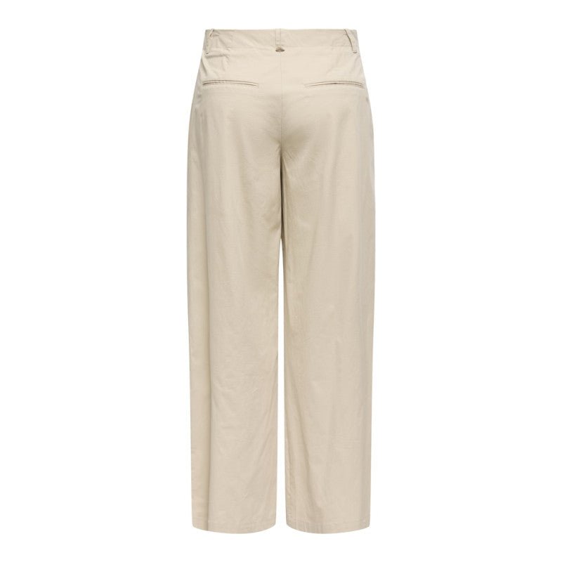 ONLY Bukser - ONLY Tanny Plisserede Bukser - French Oak - XS/32 - Diversita -