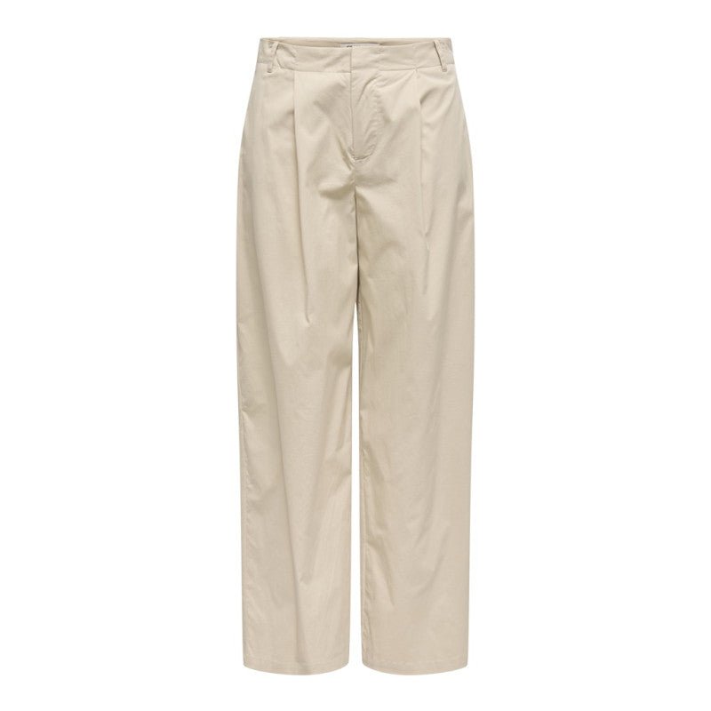 ONLY Bukser - ONLY Tanny Plisserede Bukser - French Oak - XS/32 - Diversita -