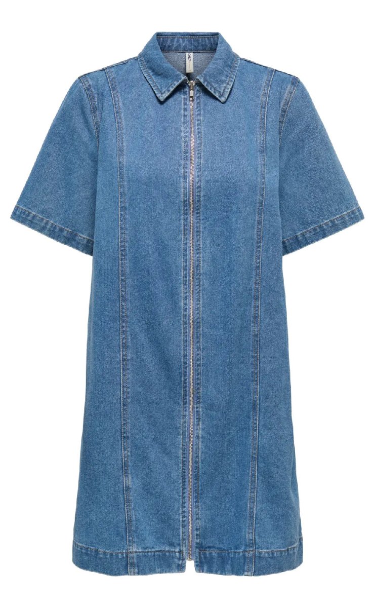 ONLY Kjole - ONLY Kjole - Rosenheim - Light Medium Blue Denim - S - Diversita - 