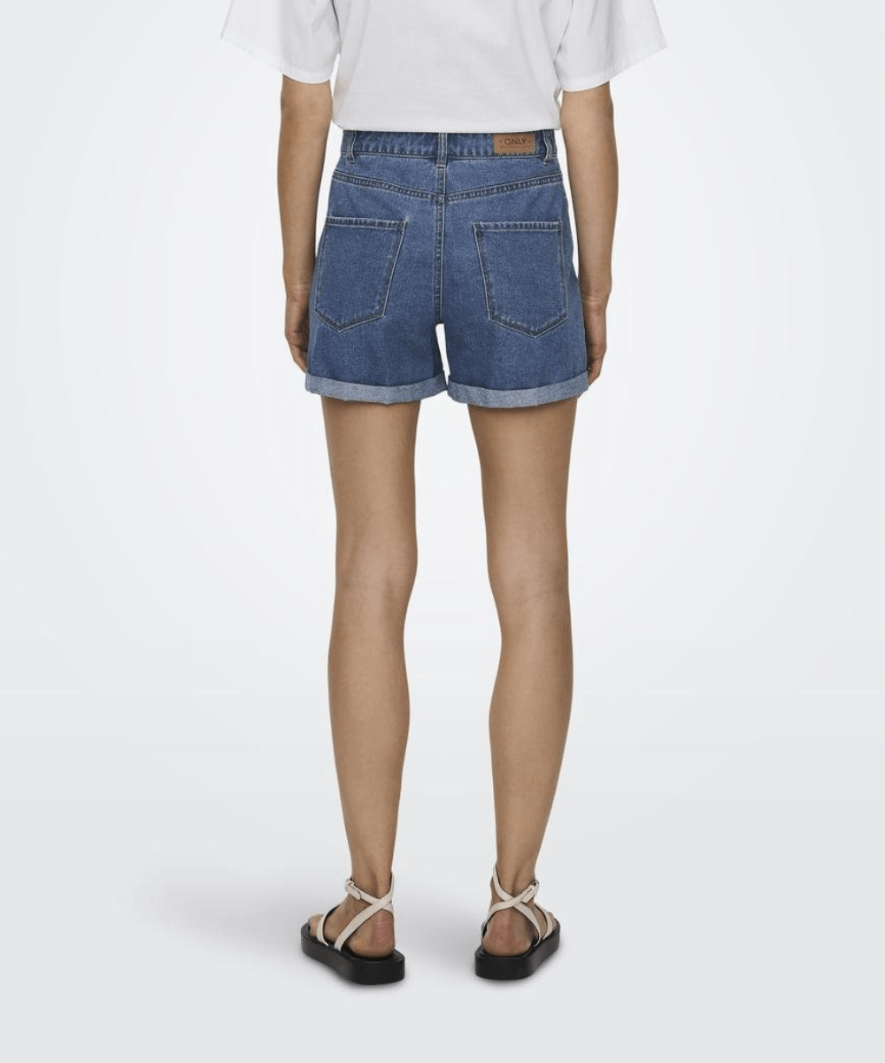 ONLY Shorts - Onlvega Hw Mom Dnm Shorts Noos - XS - Diversita - 