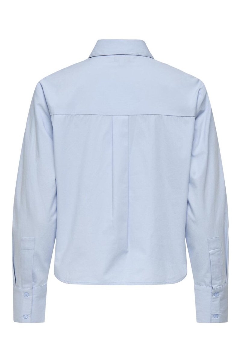 ONLY Skjorte - Onlcarly Ls Reg Embelis Shirt Wvn - XS - Diversita - 