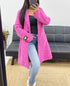 Pret A Porter Jakke - One Love Soft Pile Coat Fushia "PREORDER - MIDT OKTOBER" - Onesize - Diversita - 