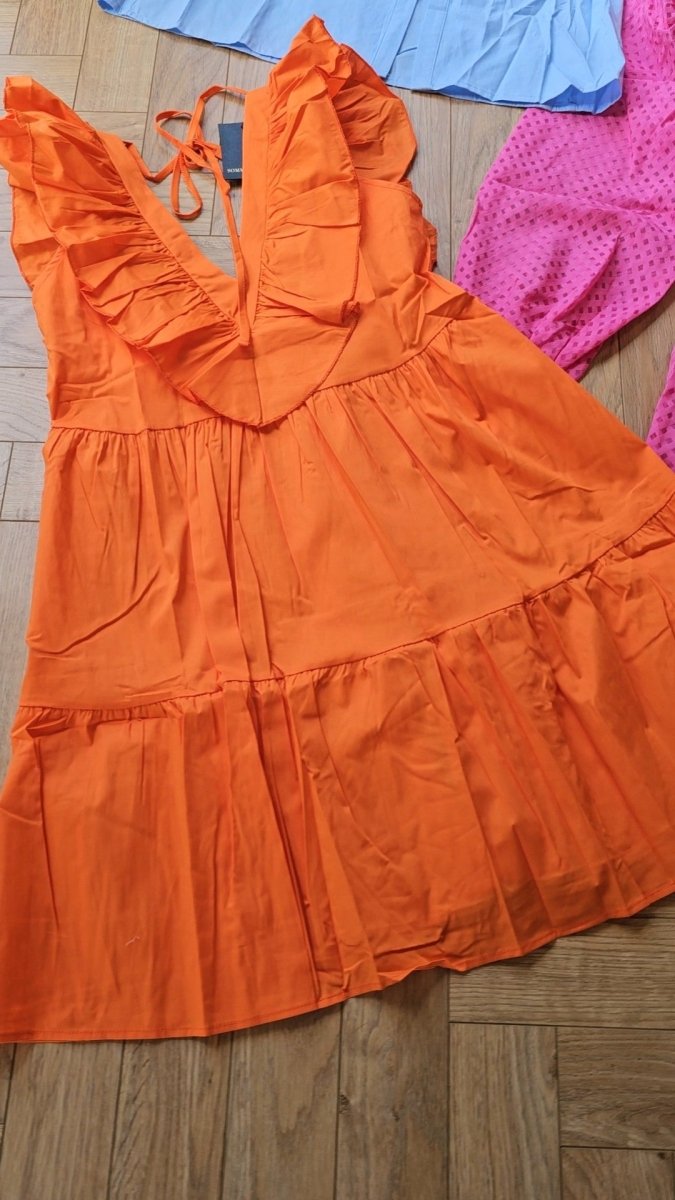 Sommerstedt Kjole - Varesa Dress Orange - S - Diversita - 