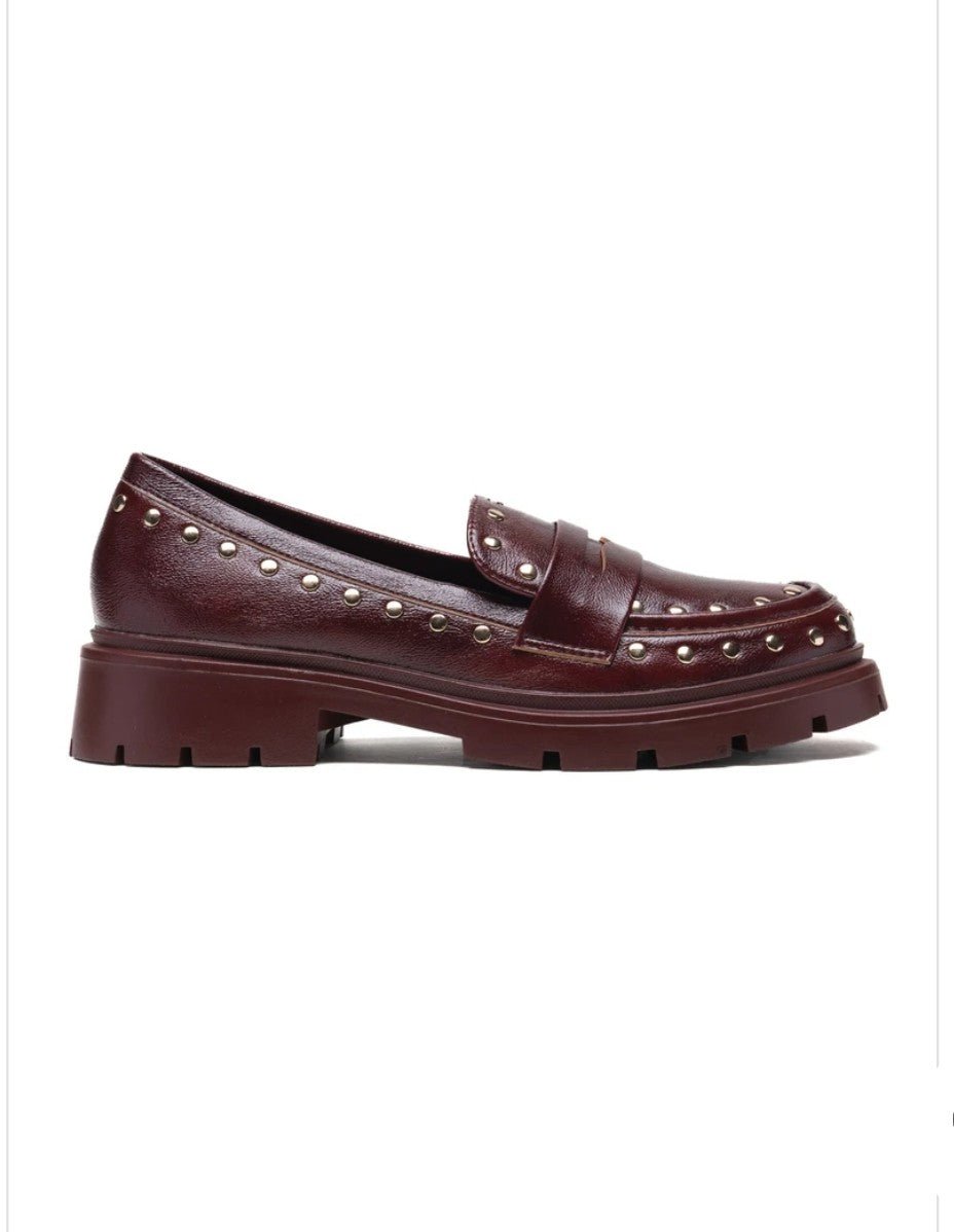 Tania Sko - Studded Loafers - 37 - Diversita -