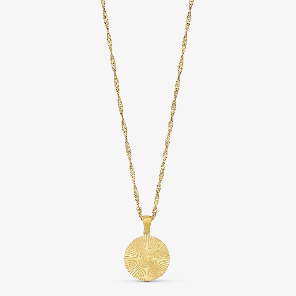 Wolff Jewelry Denmark Halskæde - Sunny Necklace - 18 karat guldbelagt - 47+5 Cm - Diversita - 