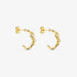 Wolff Jewelry Denmark Øreringe - Brace Earrings - 18 karat guldbelagt - Onesize - Diversita - 