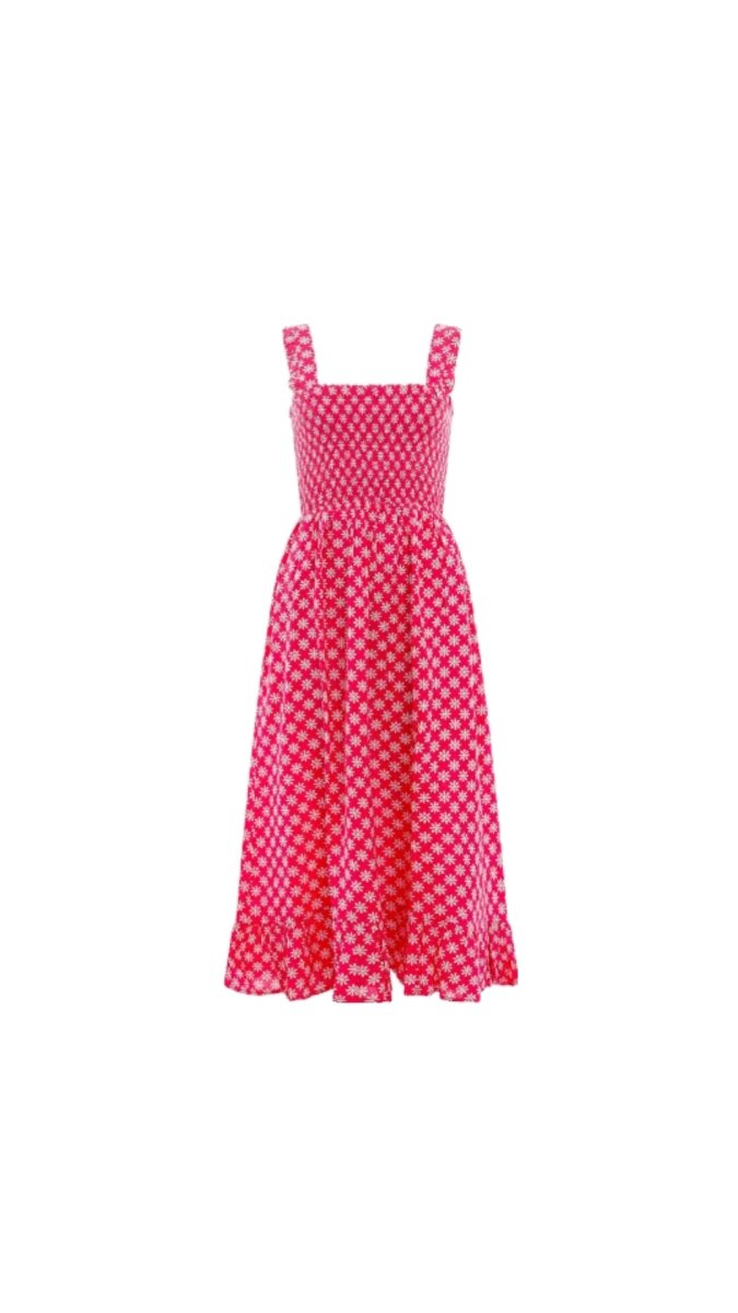 Zwillingsherz Kjole - Kleid Viscose Frida Pink &quot;PREORDER APRIL&quot; - S/M - - Diversita -