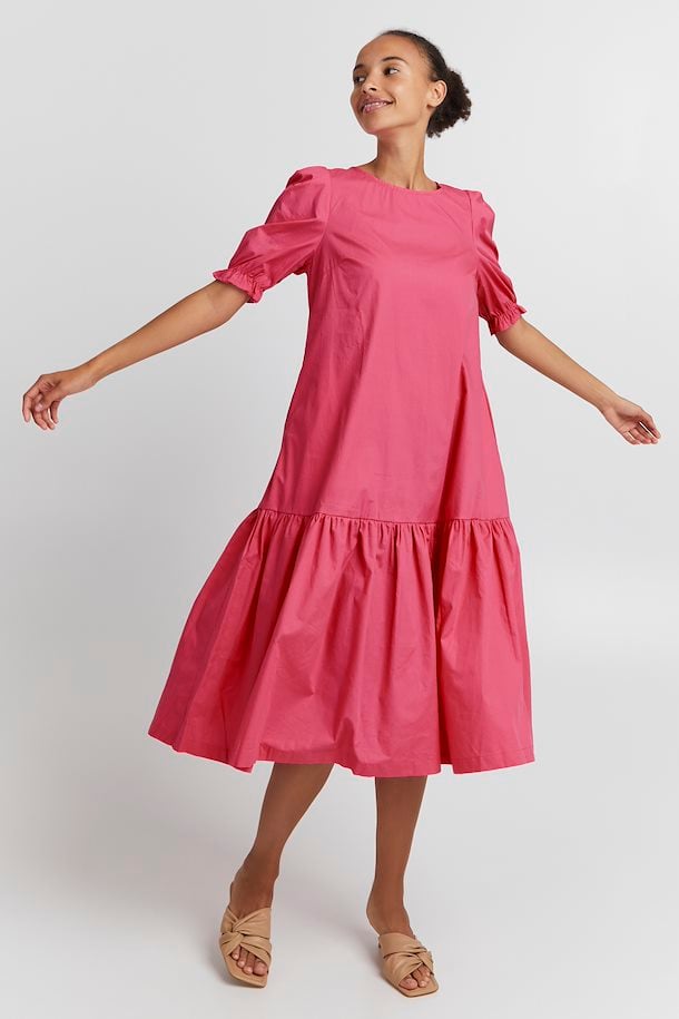 Diversita - Ixhalyn Dress Shocking Pink - 34 - - Diversita -